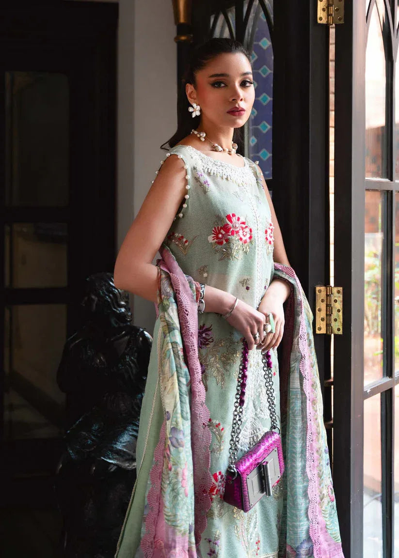 Shiza Hassan | Aira Luxury Pret | Azure - Rang-e-Khaas