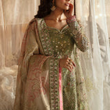 Hayat by Afrozeh Embroidered Organza 3Pc Suit AFH-24-03 SHREYA