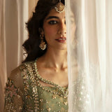 Hayat by Afrozeh Embroidered Organza 3Pc Suit AFH-24-03 SHREYA
