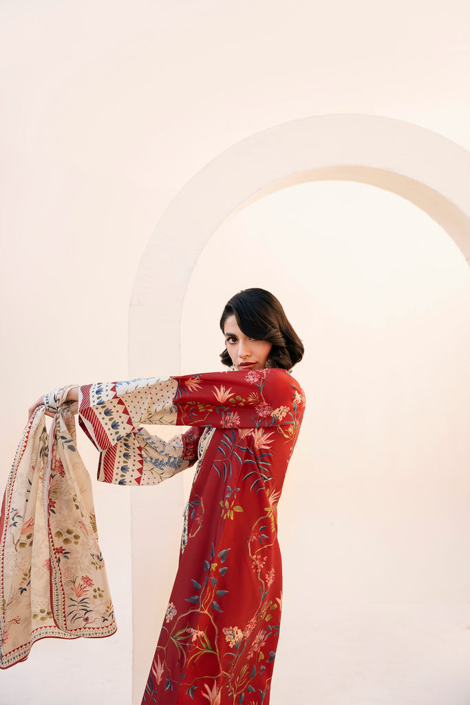 Florent | Bon Soir | Silk Scarlet