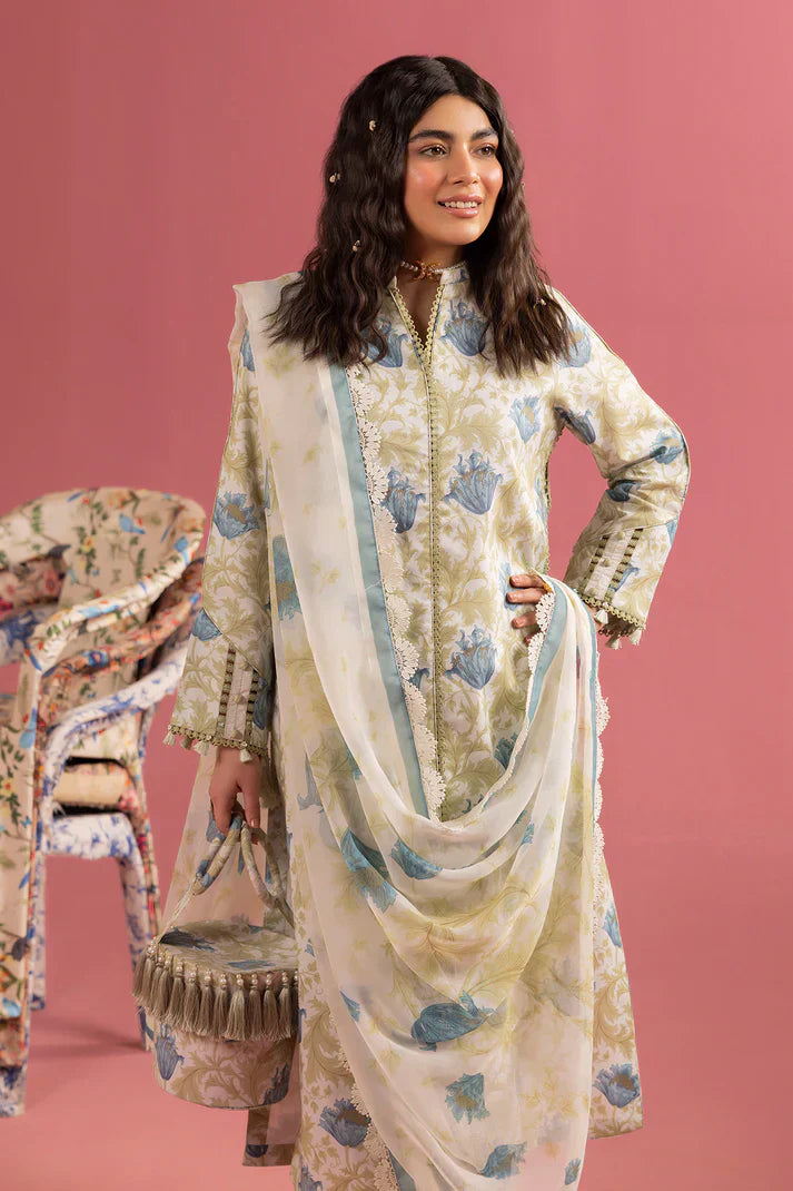 Alizeh | Sheen Lawn Prints 24 | Tesoro