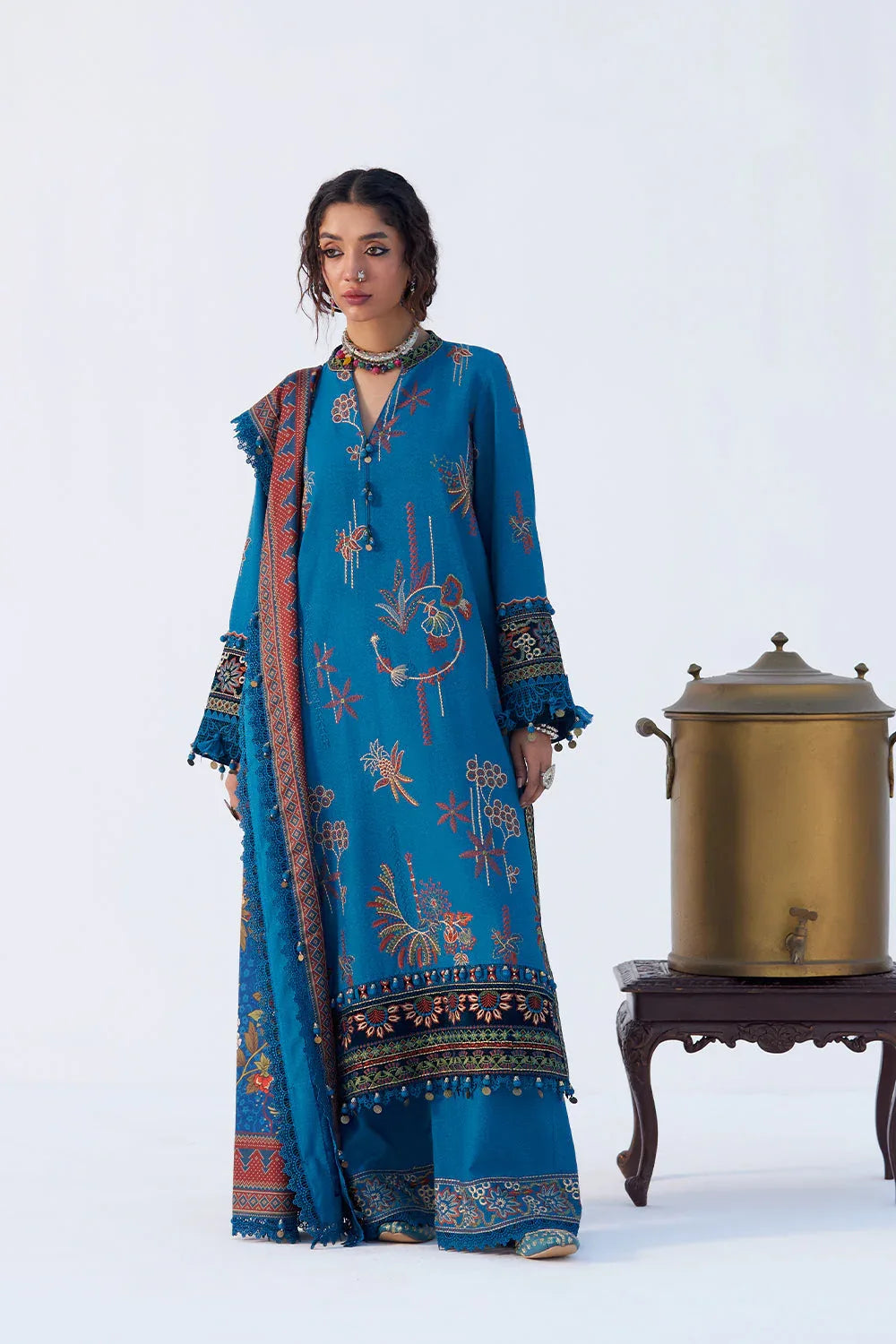 Saira Rizwan | Winter Khaddar 25 | SAHAR-SRW25-10 - Rang-e-Khaas