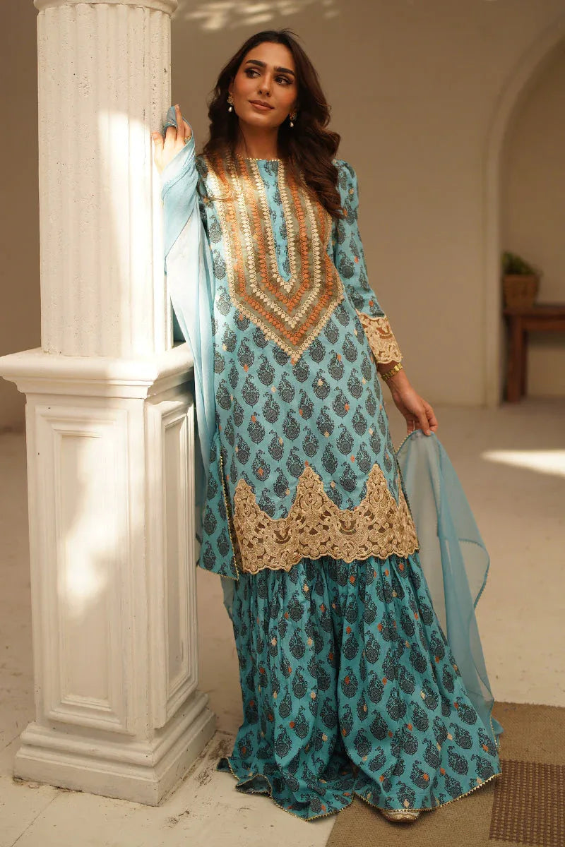 Ego | Diva Premium | ZEENAT 3 PIECE - Rang-e-Khaas