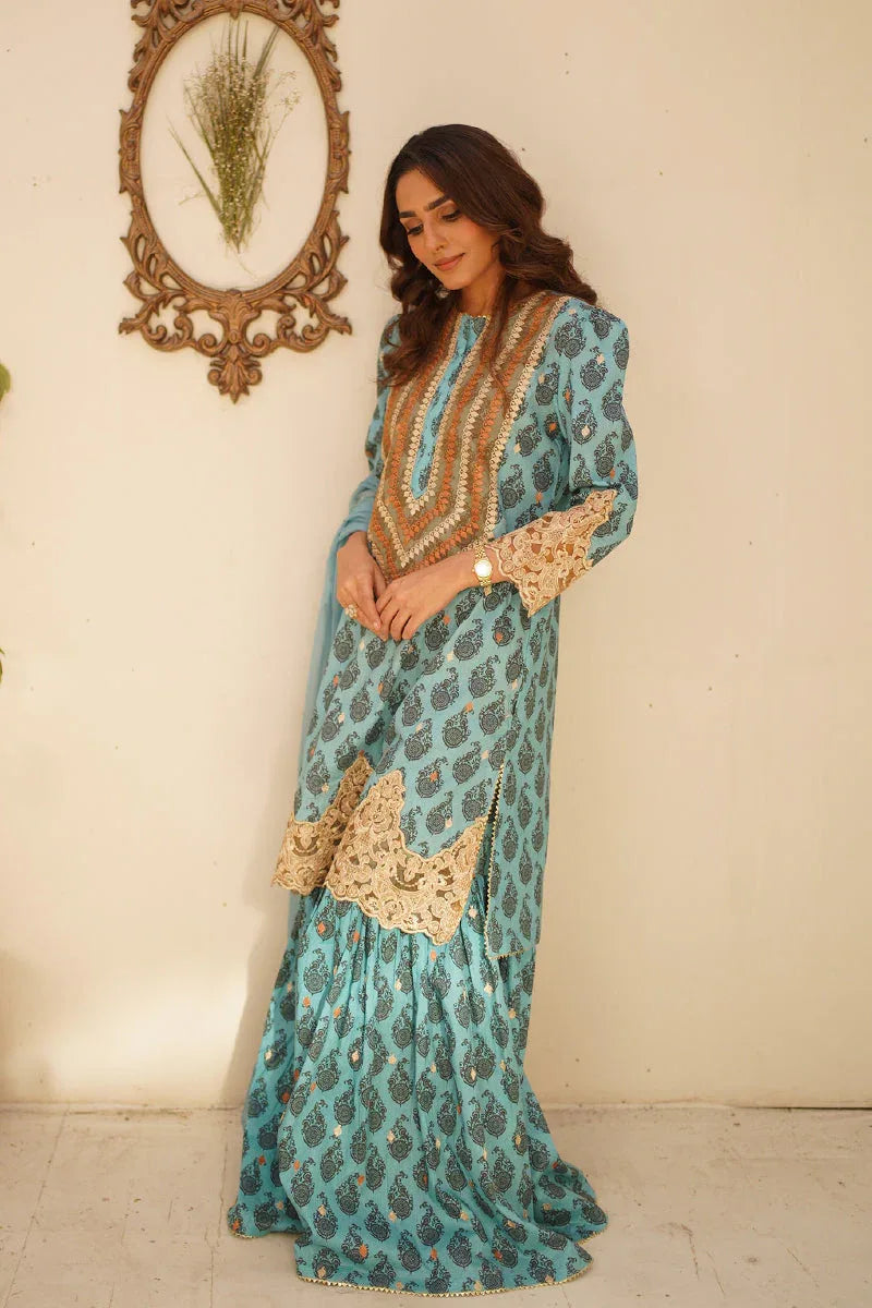 Ego | Diva Premium | ZEENAT 3 PIECE - Rang-e-Khaas