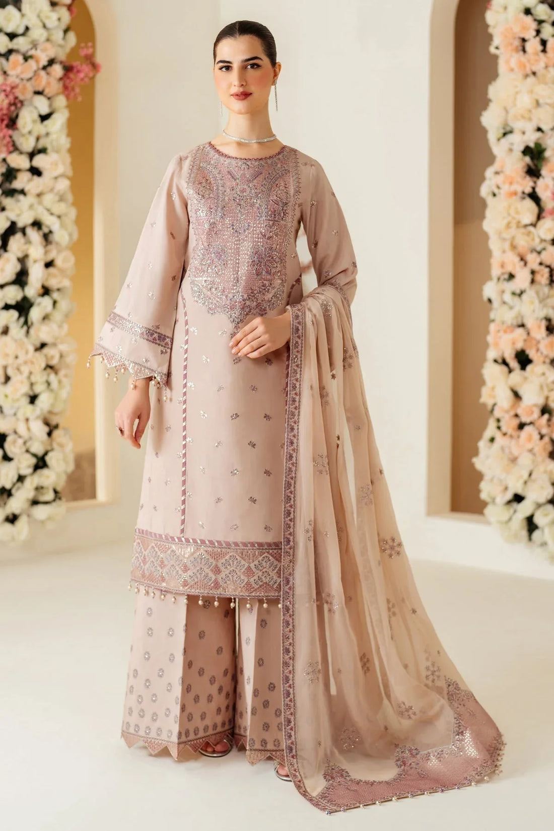 Alizeh | Luxury Raw Silk | AF-RS-08-TAFFY - Rang-e-Khaas