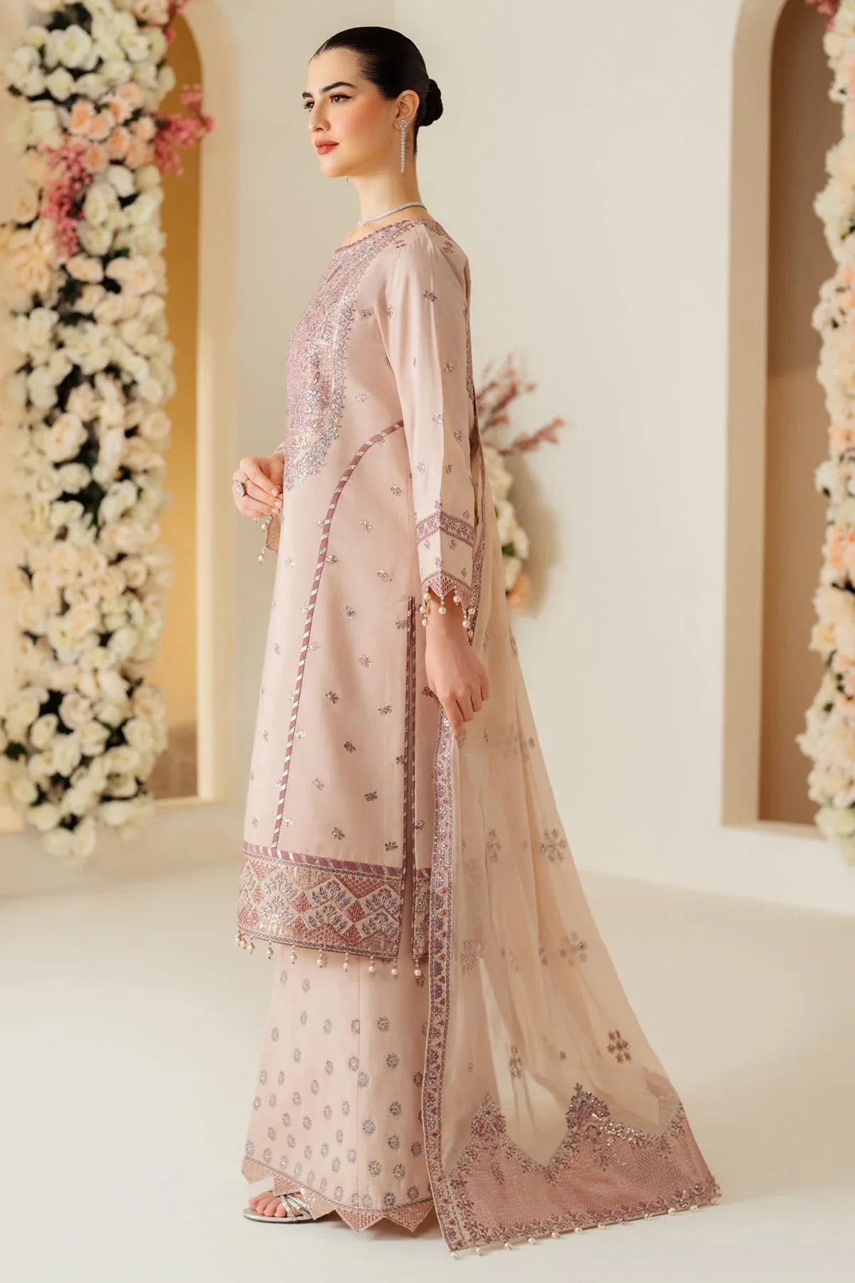 Alizeh | Luxury Raw Silk | AF-RS-08-TAFFY - Rang-e-Khaas