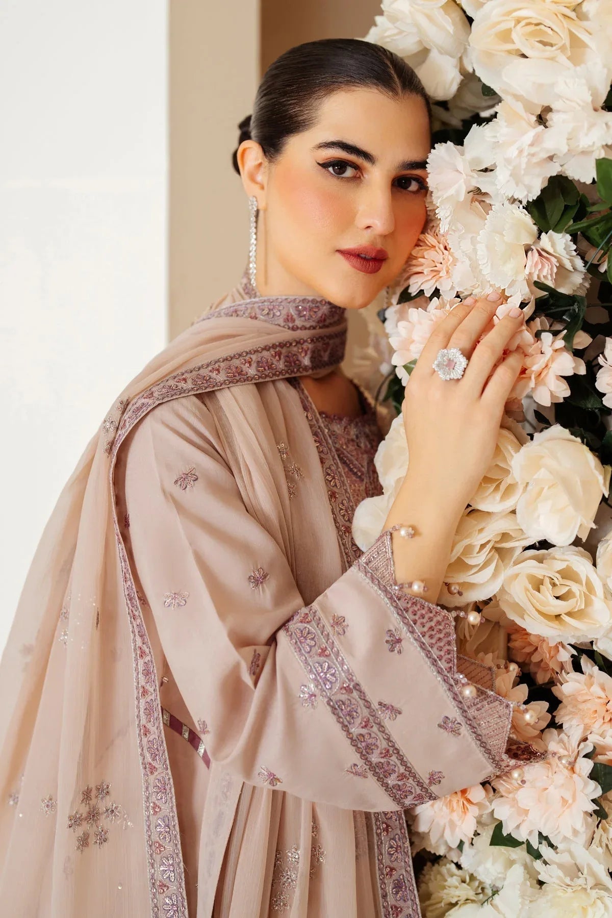 Alizeh | Luxury Raw Silk | AF-RS-08-TAFFY - Rang-e-Khaas