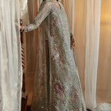 Hayat by Afrozeh Embroidered Organza 3Pc Suit AFH-24-10 TARA