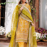 Akbar Aslam Mastani Unstitched Embroidered Organza 3Pc Suit - ROHI