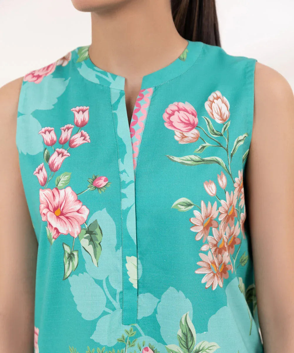 Sapphire | Intermix 2024 | Cambric Suit S-21 - Rang-e-Khaas