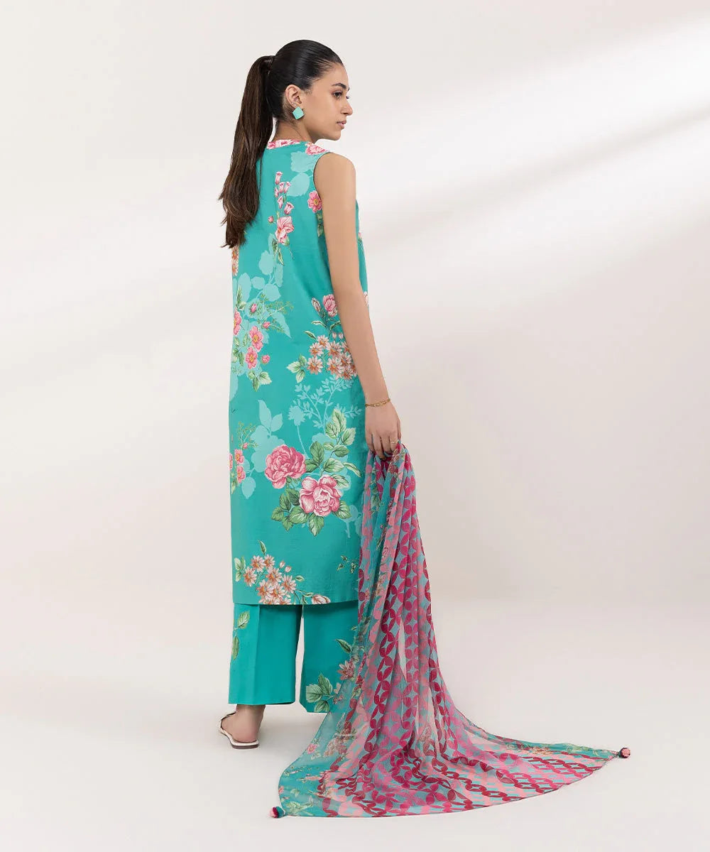 Sapphire | Intermix 2024 | Cambric Suit S-21 - Rang-e-Khaas