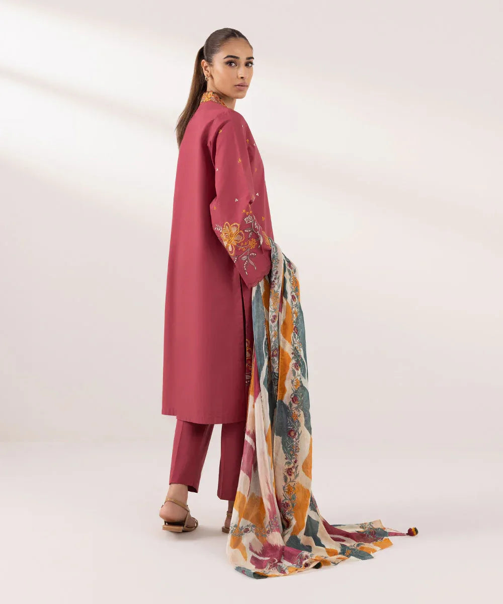 Sapphire | Intermix 2024 | Cambric Suit S-10 - Rang-e-Khaas
