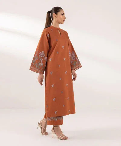 Sapphire | Intermix 2024 | Cambric Suit S-01 - Rang-e-Khaas