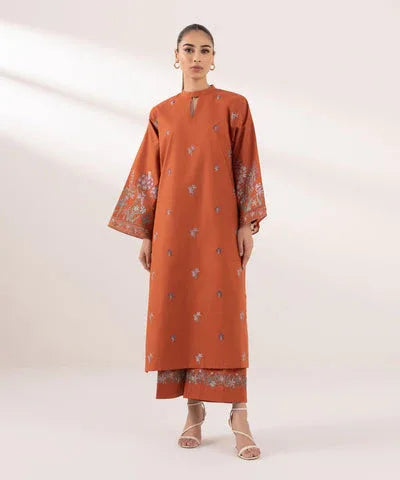Sapphire | Intermix 2024 | Cambric Suit S-01 - Rang-e-Khaas