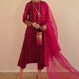 Baroque Exclusive Formal Embroidered Chiffon 3Pc UF-394