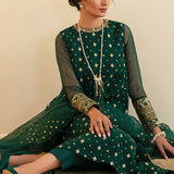 Baroque Exclusive Formal Embroidered Chiffon 3Pc UF-395