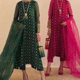 Baroque Exclusive Formal Embroidered Chiffon 3Pc UF-395