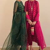 Baroque Exclusive Formal Embroidered Chiffon 3Pc UF-395