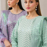 Baroque Exclusive Formal Embroidered Net 3Pc UF-517