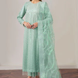 Baroque Exclusive Formal Embroidered Net 3Pc UF-517