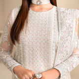 Baroque Exclusive Formal Embroidered Chiffon 3Pc UF-623