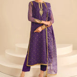 Baroque Exclusive Formal Embroidered Chiffon 3Pc UF-625