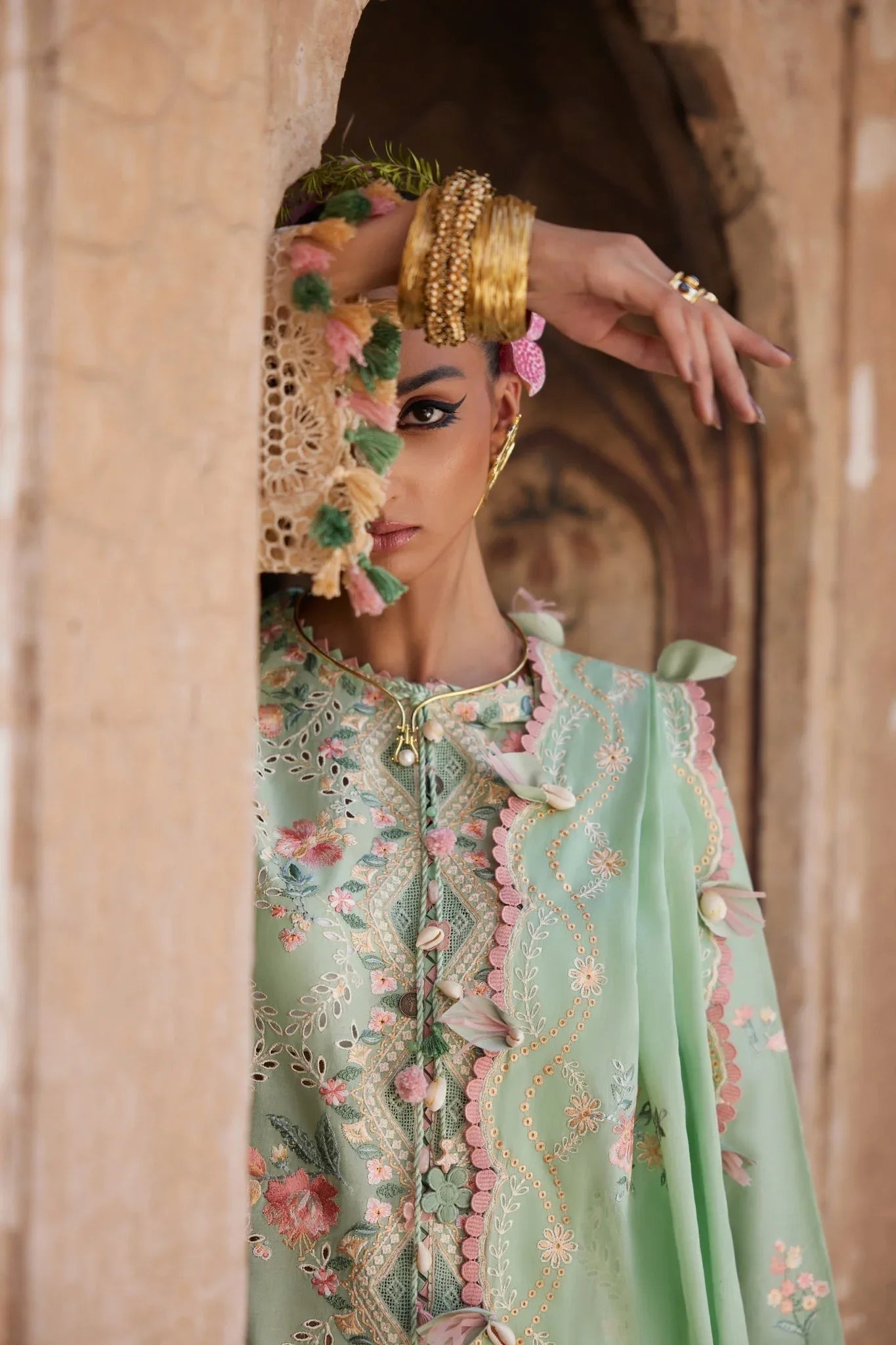Elan | Luxury Lawn 25 | ALARA (EL25-12 A) - Rang-e-Khaas