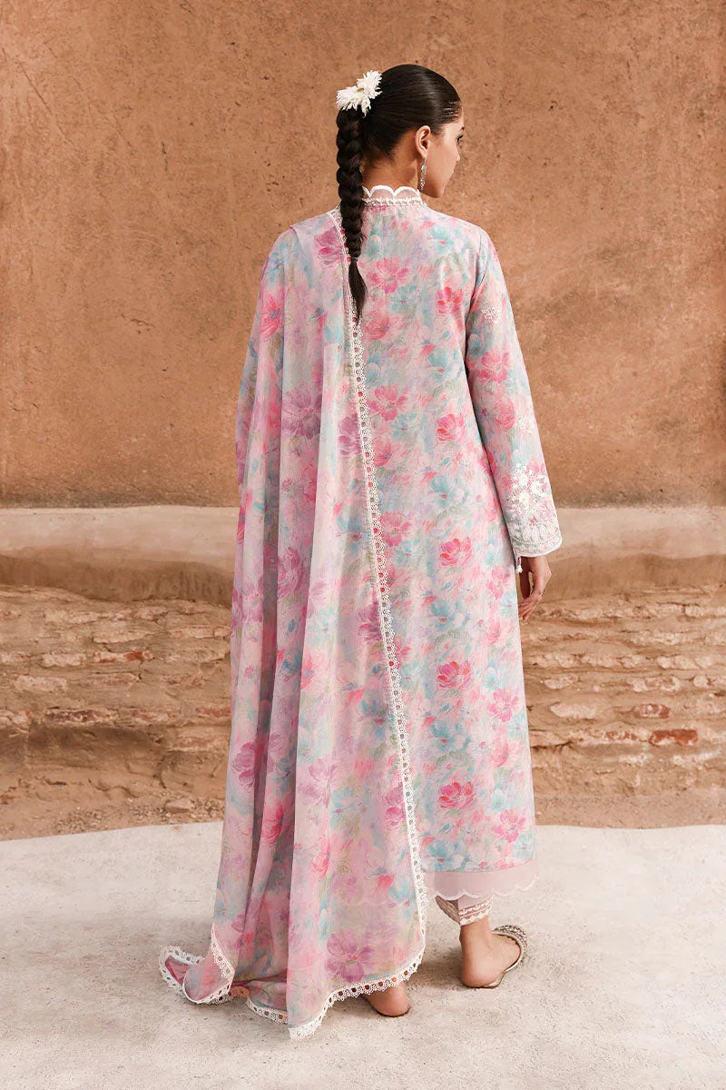 VELVET DUSK-3PC PRINTED & EMBROIDERED LAWN SUIT