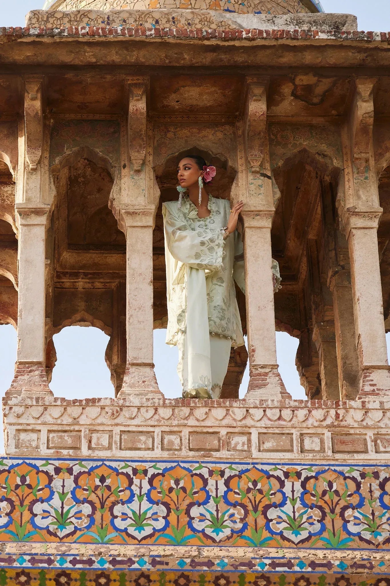 Elan | Luxury Lawn 25 | CELESTINE (EL25-05 A) - Rang-e-Khaas