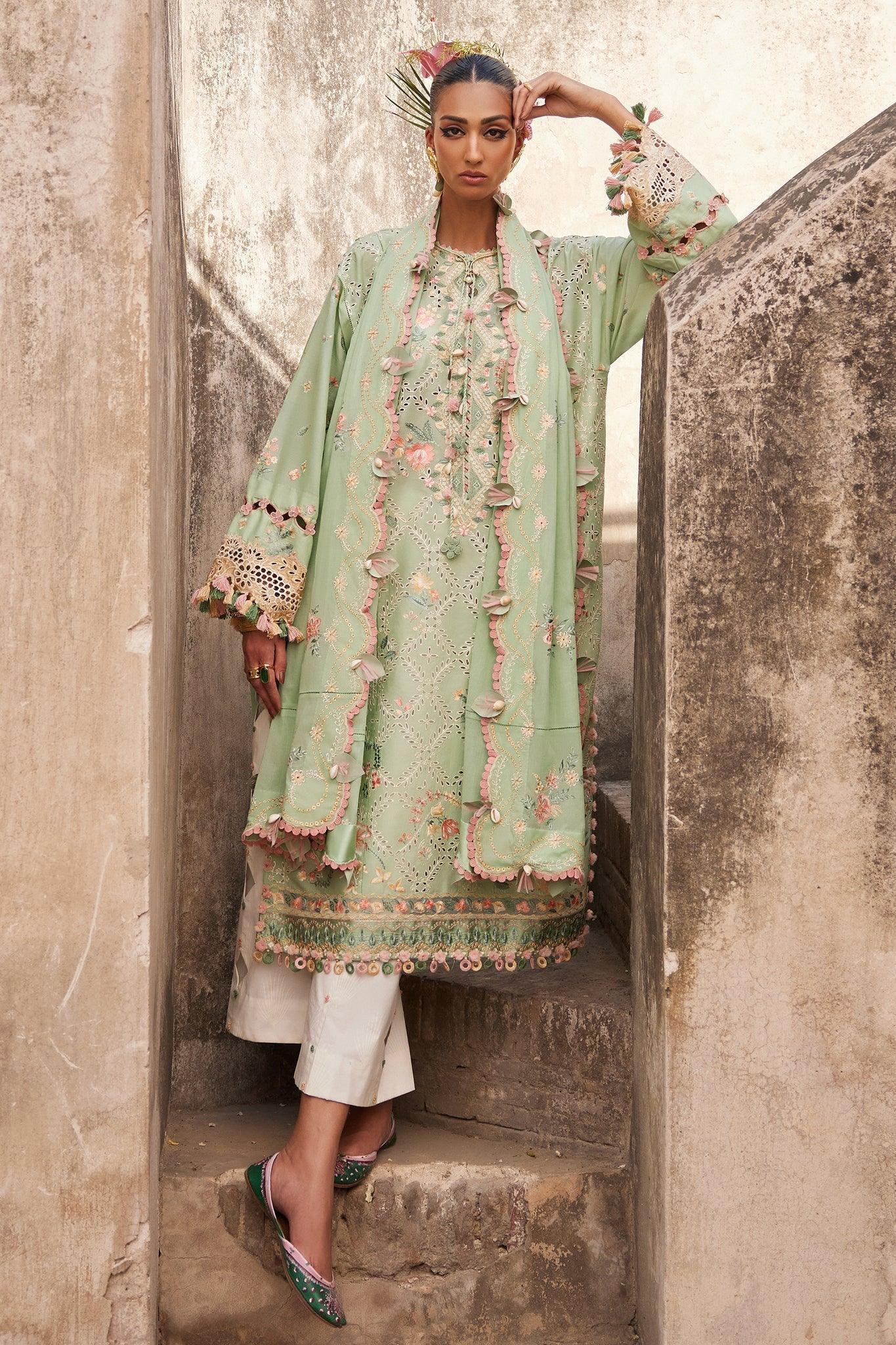 Elan | Luxury Lawn 25 | ALARA (EL25-12 A) - Rang-e-Khaas