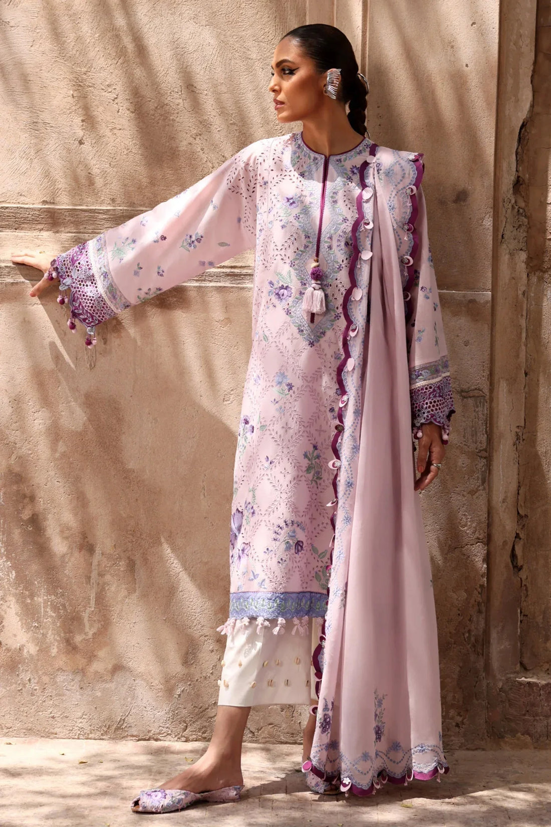 Elan | Luxury Lawn 25 | ALARA (EL25-12 B) - Rang-e-Khaas