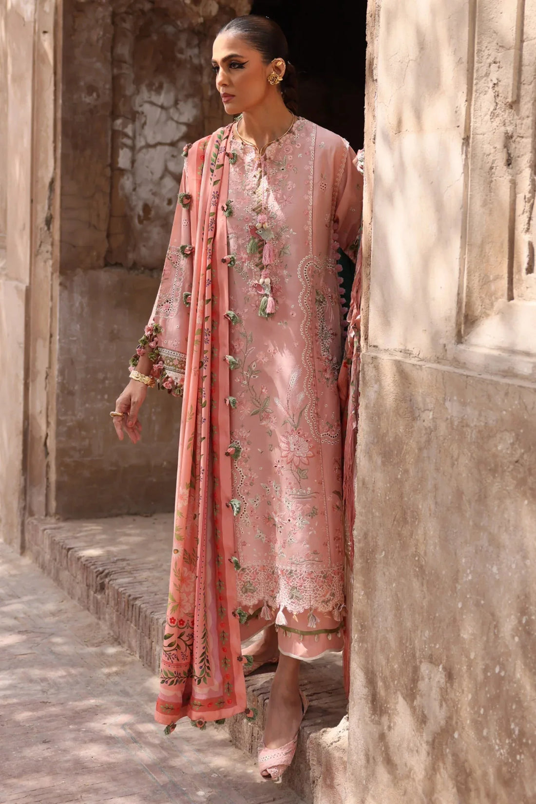 Elan | Luxury Lawn 25 | SERENE (EL25-01 A) - Rang-e-Khaas