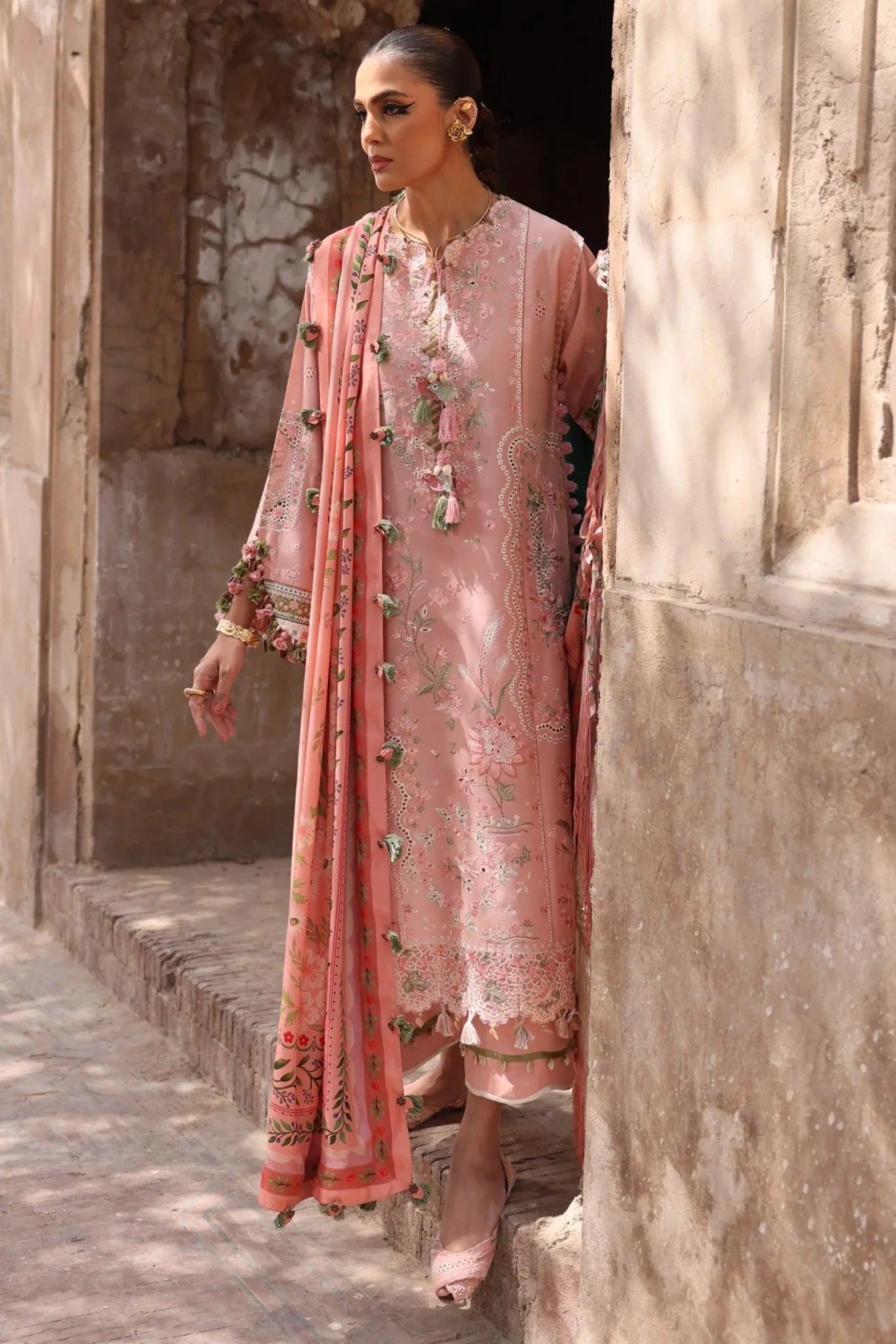 Elan | Luxury Lawn 25 | SERENE (EL25-01 A) - Rang-e-Khaas