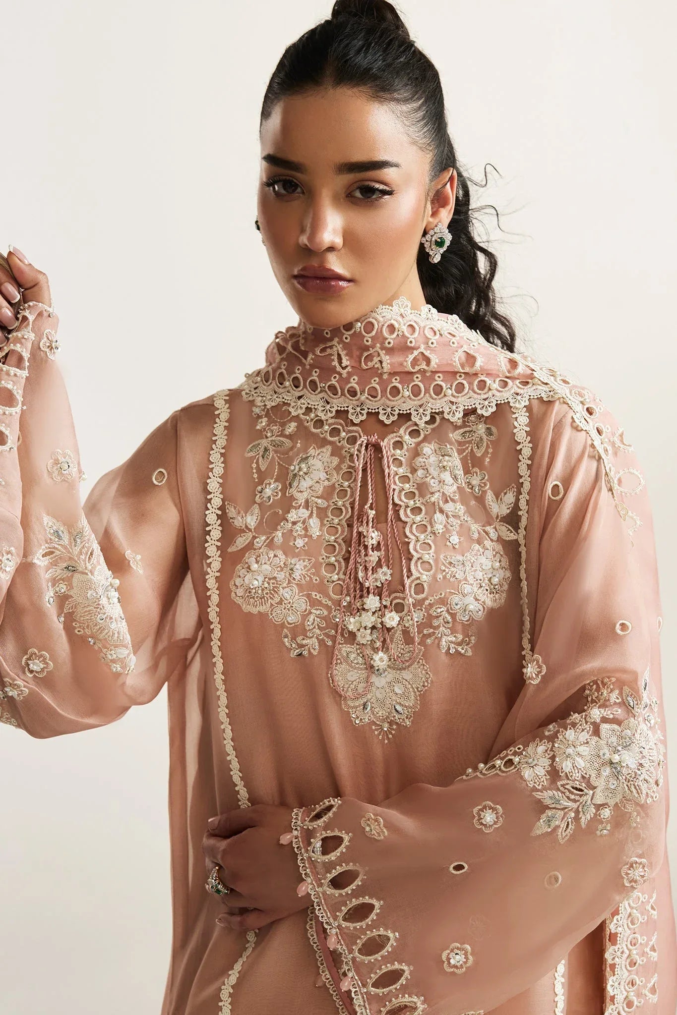 Elan I Vital Ornee I FLEUR DE ROSÉ (EV-21358) - Rang-e-Khaas