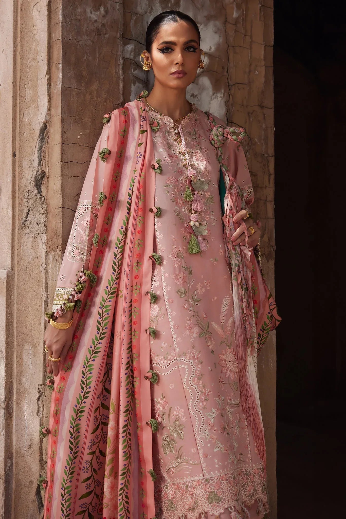 Elan | Luxury Lawn 25 | SERENE (EL25-01 A) - Rang-e-Khaas