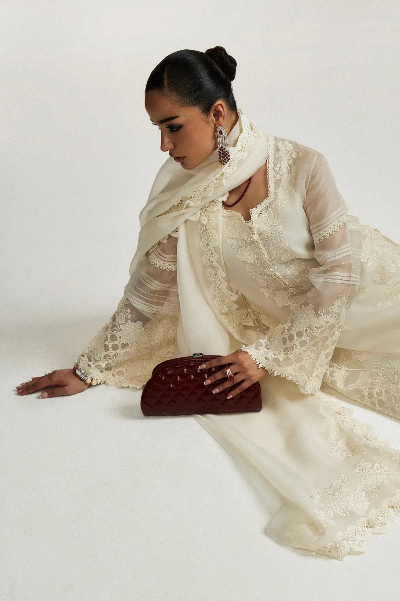 Elan I Vital Ornee I PERLE D’HIVER (EV-21353) - Rang-e-Khaas