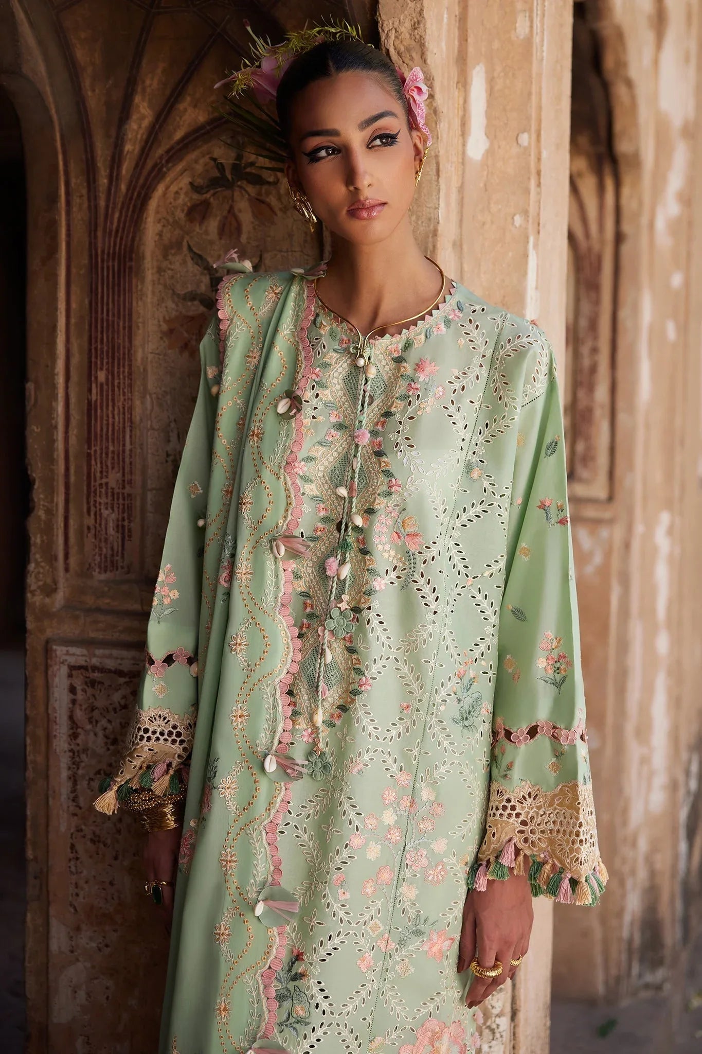 Elan | Luxury Lawn 25 | ALARA (EL25-12 A) - Rang-e-Khaas