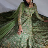Elan | Lumiere Luxury Pret | SCINTILLANT OLIVE (EP-20995)