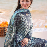 Imrozia Premium | Hania Luxury Lawn 25 | SL 75 A Parizay