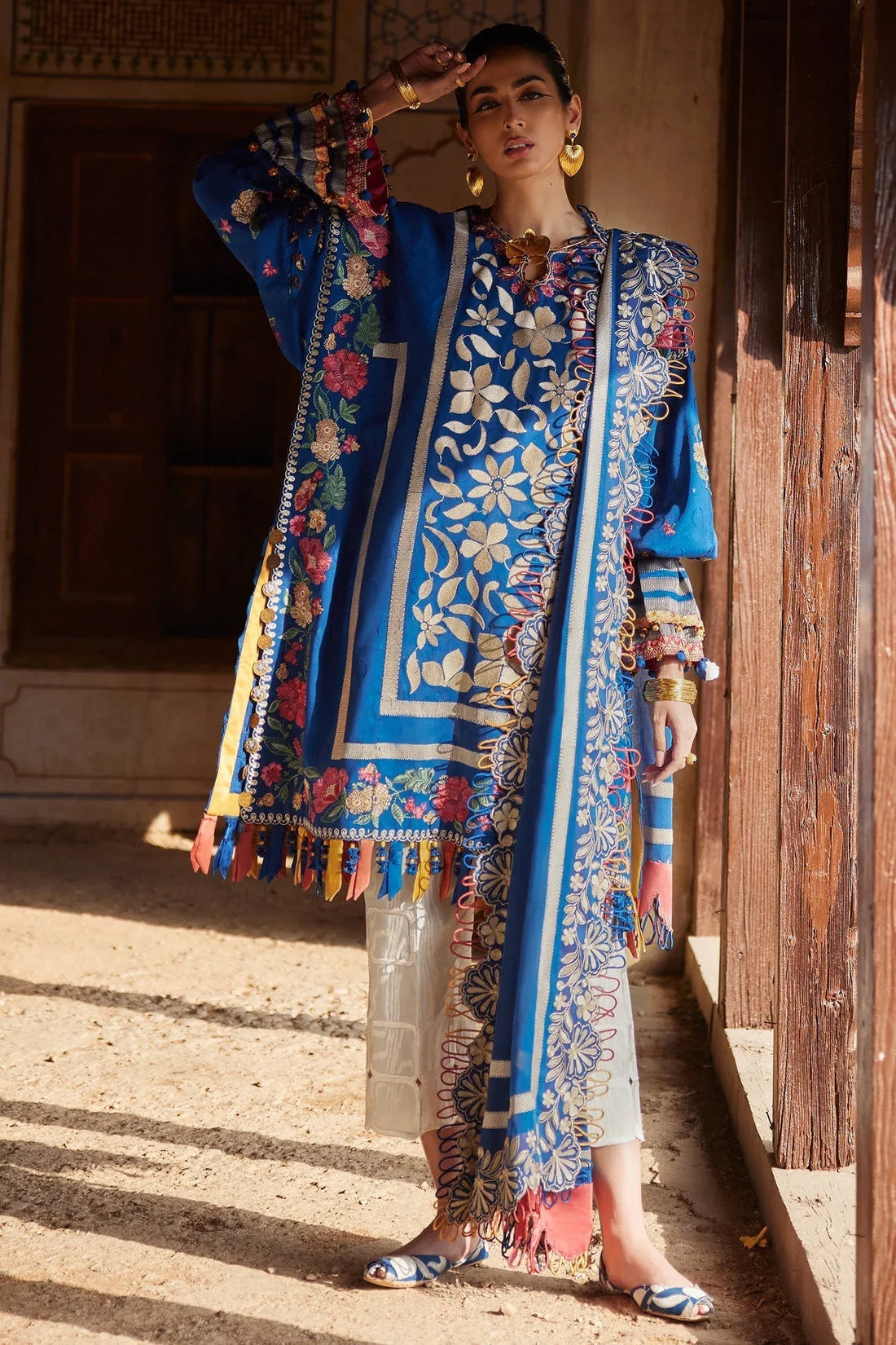 Elan | Luxury Lawn 25 | AURELIA (EL25-08 A) - Rang-e-Khaas