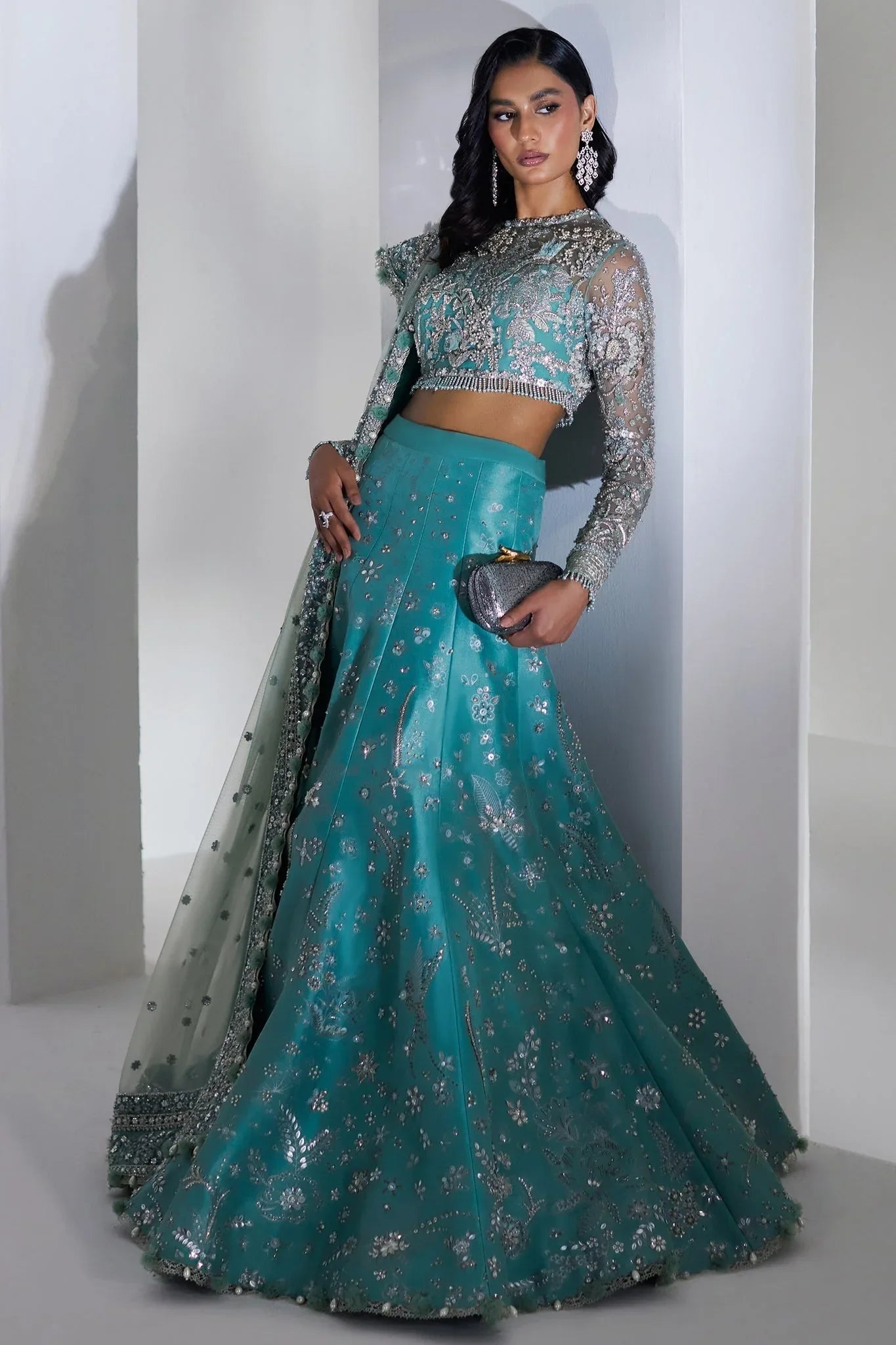 Elan | Luxury Wedding Wears | ÉTINCELLE DE CRISTAL (EP-21007)