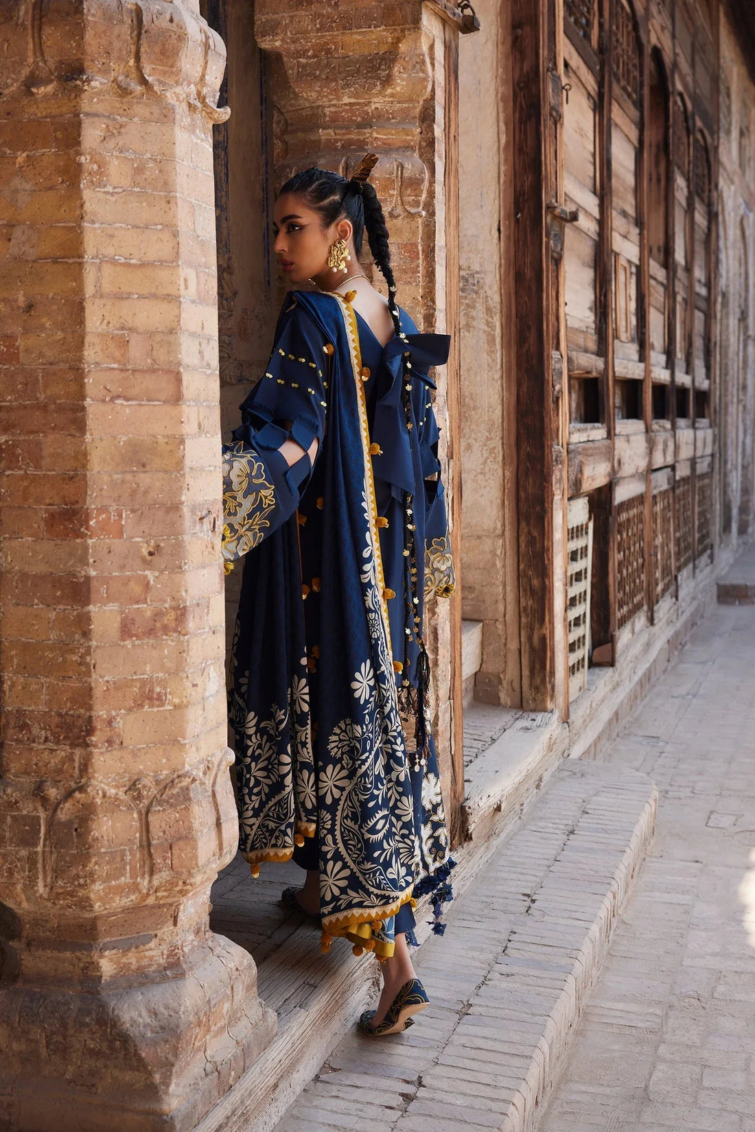 Elan | Luxury Lawn 25 | SOLENE (EL25-03 B) - Rang-e-Khaas