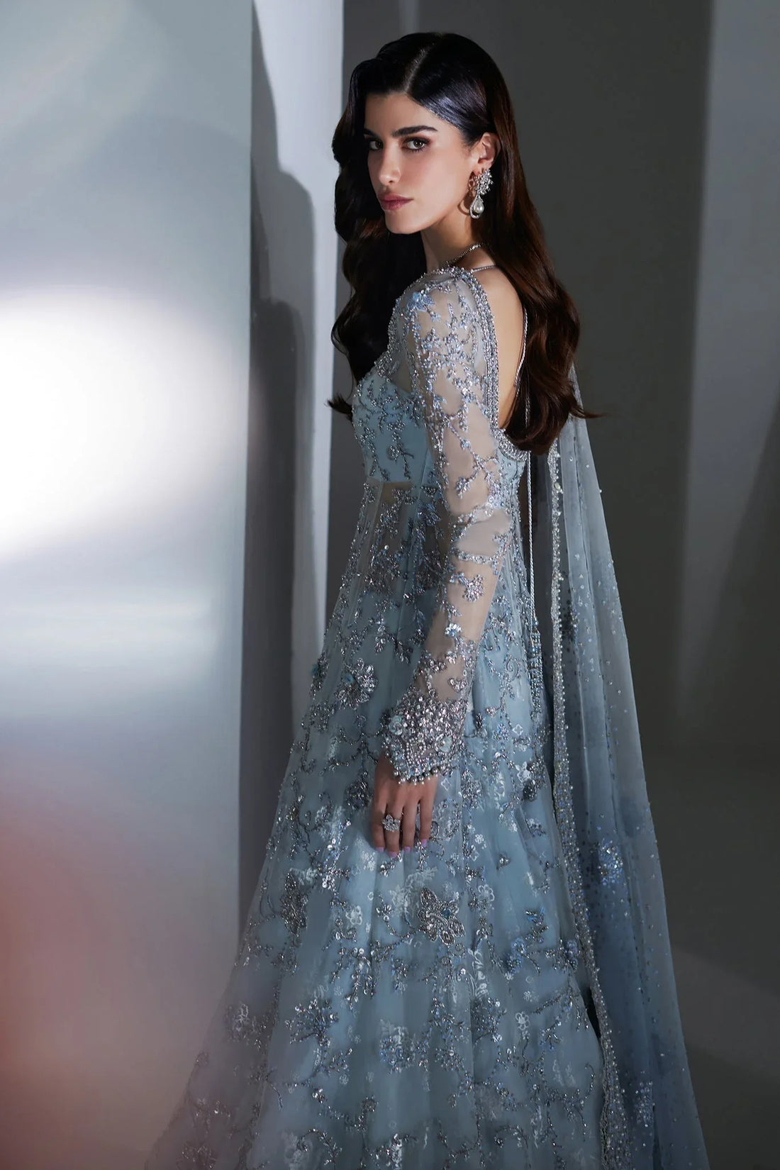 Elan | Luxury Wedding Wears | CRISTAL ÉTOILÉ (EP-20887)