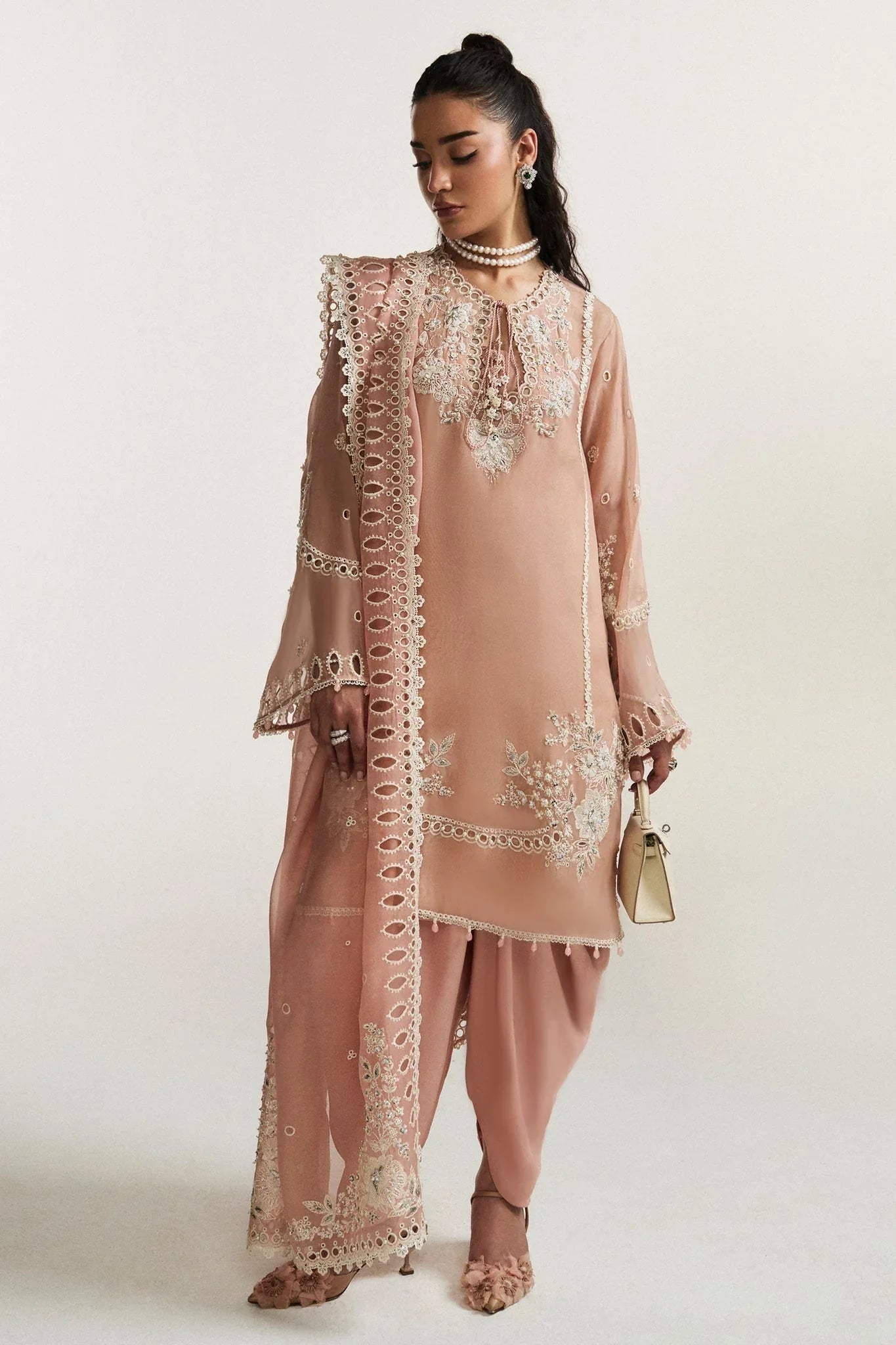 Elan I Vital Ornee I FLEUR DE ROSÉ (EV-21358) - Rang-e-Khaas