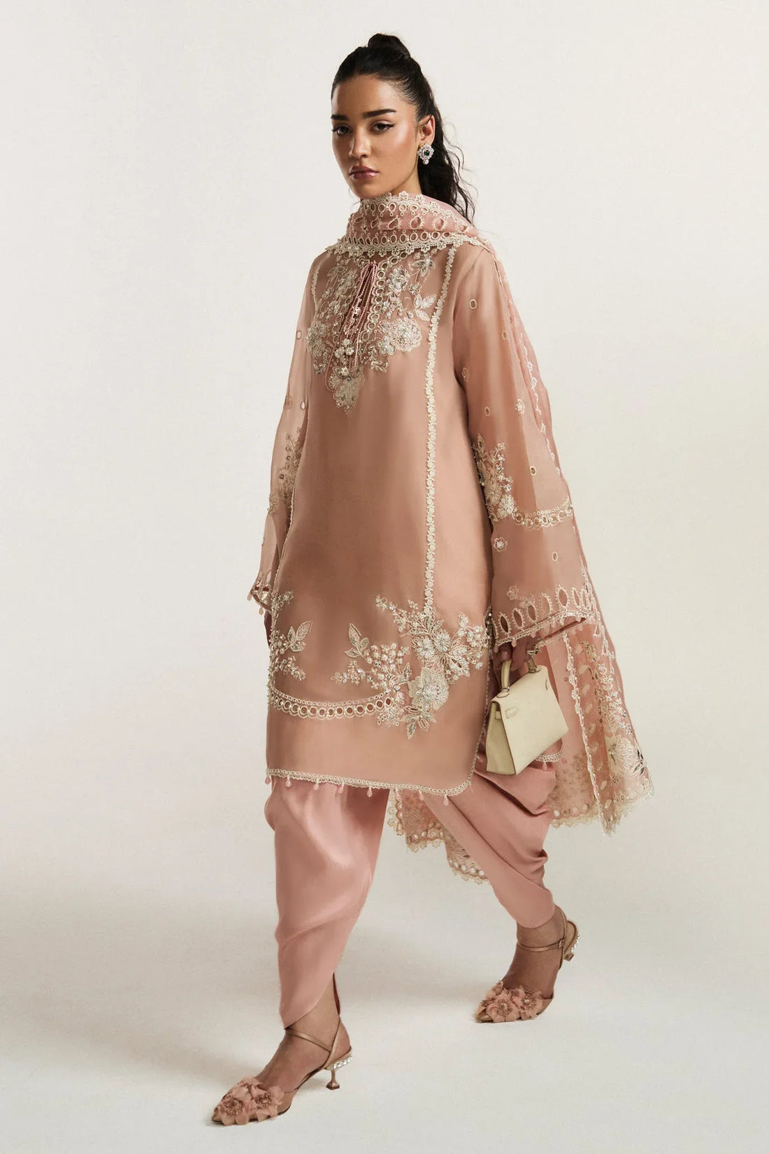 Elan I Vital Ornee I FLEUR DE ROSÉ (EV-21358) - Rang-e-Khaas