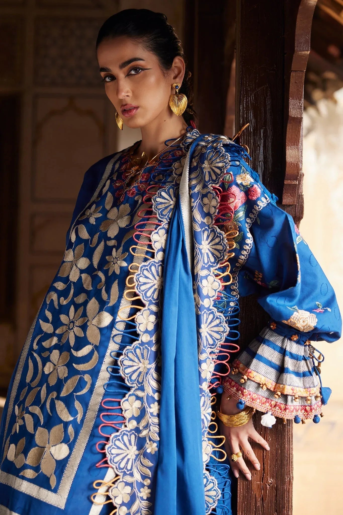 Elan | Luxury Lawn 25 | AURELIA (EL25-08 A) - Rang-e-Khaas