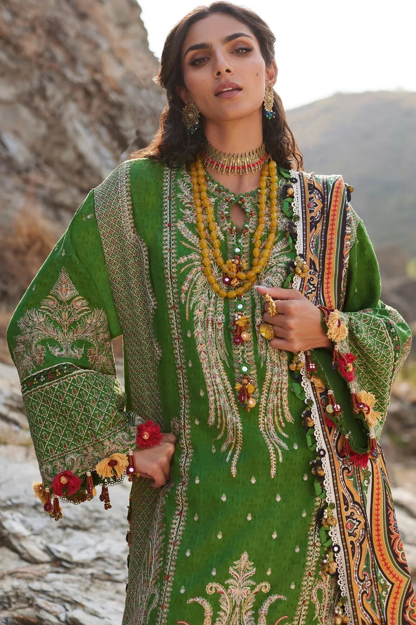 Elan | Winter Collection 24 | CORA (EW24-03) - Rang-e-Khaas