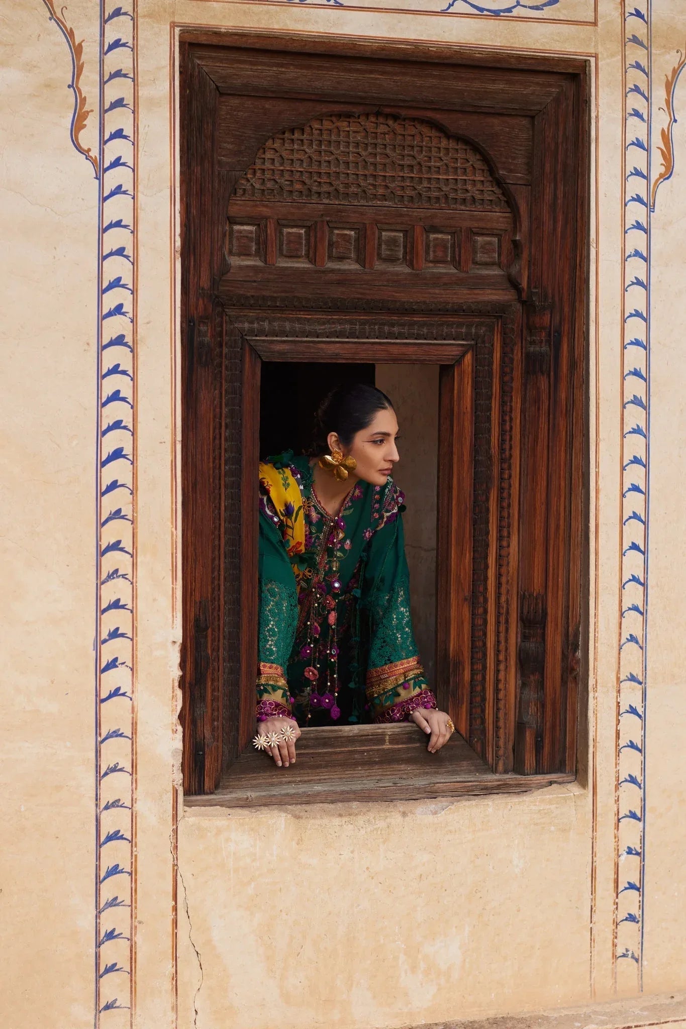 Elan | Luxury Lawn 25 | AURIELLE (EL25-06 A) - Rang-e-Khaas