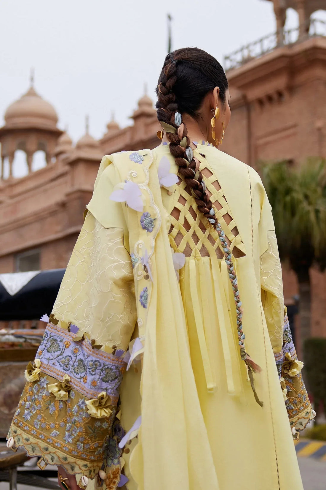Elan | Luxury Lawn 25 | AMARA (EL25-09 A) - Rang-e-Khaas