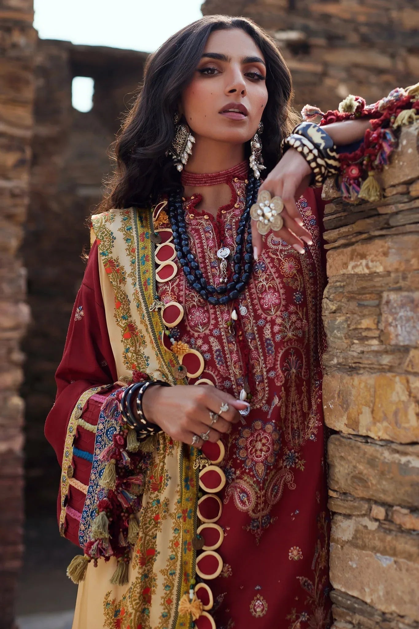 Elan | Winter Collection 24 | ELNAZ (EW24-07) - Rang-e-Khaas